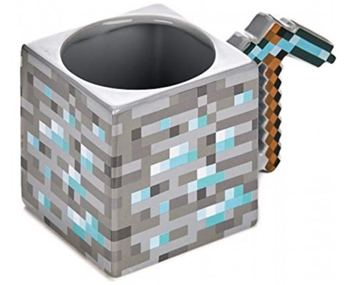 Taza 3d paladone minecraft pico 550ml