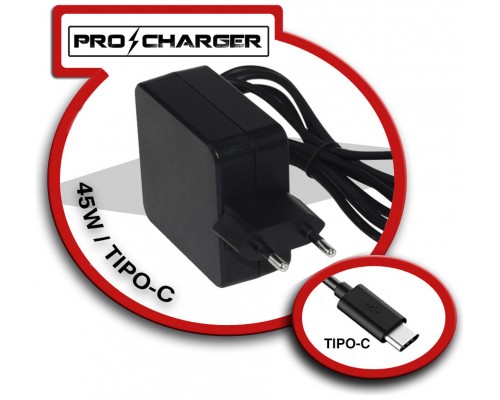 Cargador Tipo C 45W Pro Charger