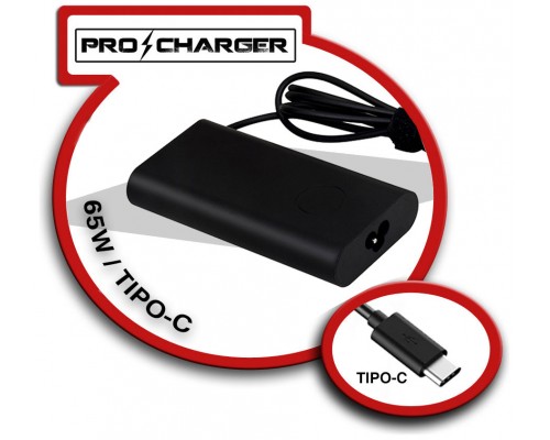 Cargador Tipo C Dell 65W Pro Charger