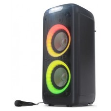 SHARP PS 949 FUNCIÓN KARAOKE/MICROFONO INCLUIDO/C ON TWS/BLUETOOTH/UEBX2/2X6,33MM/LUCES MULTICOLOR Y ESTROBOSCÓPICA/POTENCIA 132W