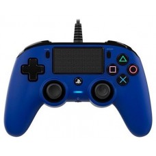 MANDO NACON OFICIAL PS CON CABLE COMPACT AZUL PS4