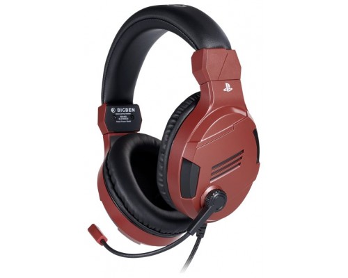 AURICULARES GAMING NACON SONY OFFICIAL PS4 ROJO