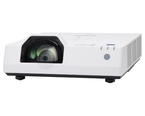 PANASONIC PROYECTOR (PT-TMW380) SHORT THROW / BRILLO 3800 / TECNOLOGÍA 3LCD / RESOLUCIÓN WXGA / ÓPTICA 0.47:1 / LASER / UP TO 20.000HRS LIGHT SOURCE LIFE / 360°PROJECTION, WIRELESS CONTENT SHARING / LÁMPARA SSI - NO LAMP