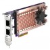 QNAP QM2-2P2G2T adaptador y tarjeta de red Interno Ethernet 2500 Mbit/s