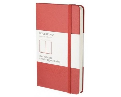 LIBRETA CLASICA TAPA DURA ROJA L (13X21CM) RAYADA MOLESKINE QP060R