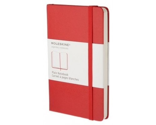 LIBRETA CLASICA TAPA DURA ROJA L (13X21CM) LISA MOLESKINE QP062R