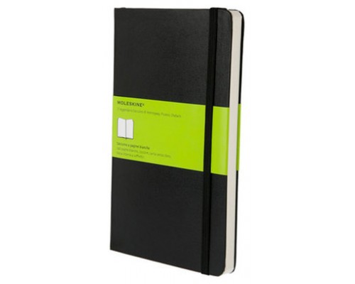 LIBRETA CLASICA TAPA DURA NEGRA L (13X21CM) LISA MOLESKINE QP062