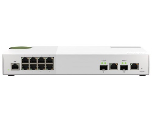 QNAP QSW-M2108-2C switch Gestionado L2 Gris