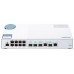 QNAP QSW-M408-2C switch Gestionado L2 10G Ethernet (100/1000/10000) Blanco