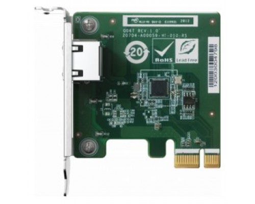 QNAP QXG-2G1T-I225 adaptador y tarjeta de red Ethernet 2500 Mbit/s