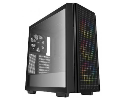 Caja ordenador gaming deepcool cg540 negro