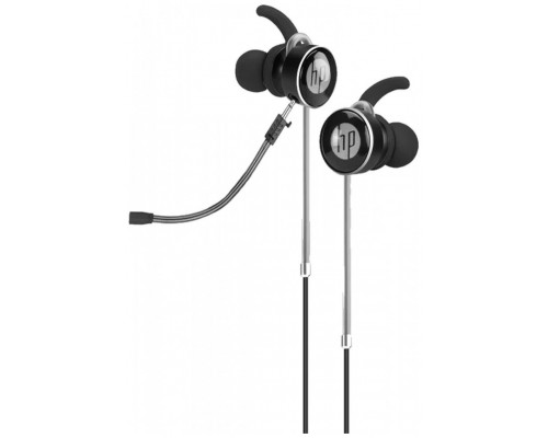 Auricular hp dhe - 7004 negro microfono jack