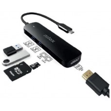 DOCK NILOX USB-C HDMI 2XUSB30 + SD/TF