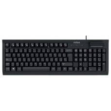 TECLADO NILOX CON LECTOR DNI USB ESPAÑOL