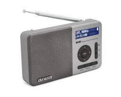 Radio portatil aiwa rd - 40dab plata