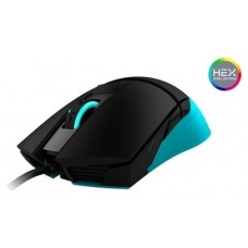 MOUSE GAMING PRO THUNDERX3 RM5 HEX PARA DIESTROS SENSOR OPTICO PMW3325 5000DPI SOFTWARE HEX 6 BOTONES PROGRAMABLES CON SWITCH OMRON USB GOLD-PLA