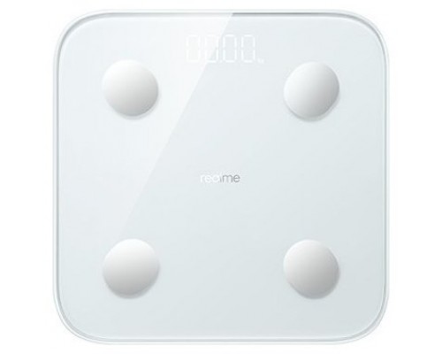 realme Smart Scale Rectángulo Blanco Báscula personal electrónica