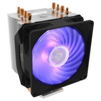 Cooler Master Hyper H410R RGB Procesador Enfriador 9,2 cm Negro, Plata