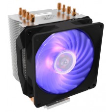 Cooler Master Hyper H410R RGB Procesador Enfriador 9,2 cm Negro, Plata