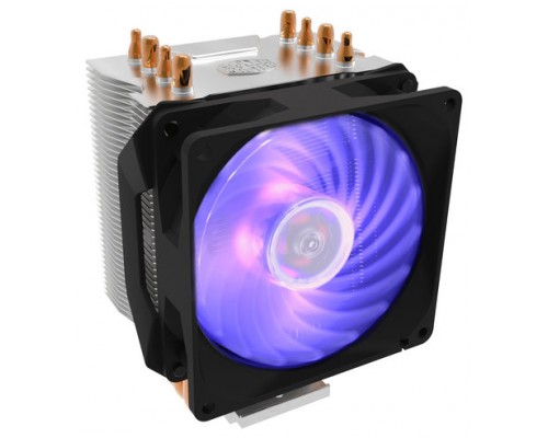 Cooler Master Hyper H410R RGB Procesador Enfriador 9,2 cm Negro, Plata