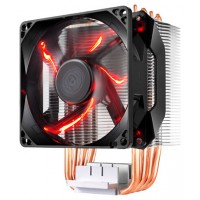 Cooler Master Hyper H410R Procesador Enfriador 9,2 cm Negro, Metálico