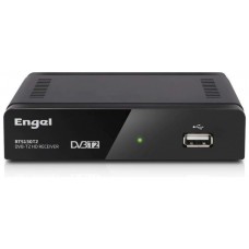 Engel Axil RT5130T2 descodificador para televisor Cable Full HD Negro