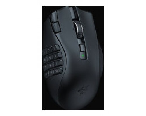 Razer Naga V2 HyperSpeed ratón mano derecha RF Wireless + Bluetooth Óptico 30000 DPI