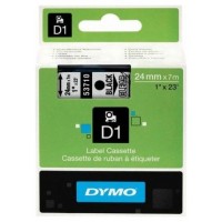 CINTA ROTULADORA D1 24MM NEGRO/TRANSPARENTE DYMO S0720920