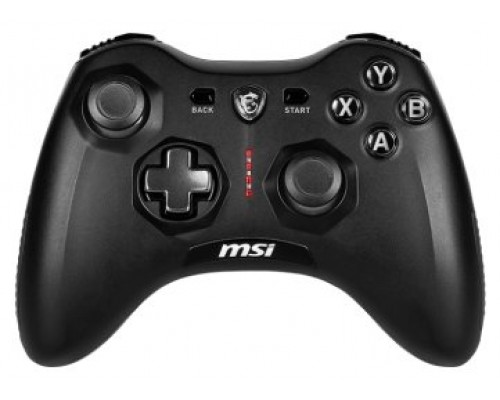 MSI Force GC20 V2 Negro USB 2.0 Gamepad Analógico/Digital Android, PC