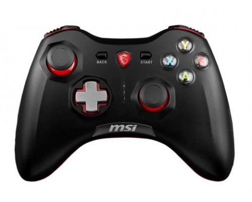 MSI Force GC30 V2 Negro USB 2.0 Gamepad Analógico/Digital Android, PC