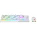 MSI Vigor GK30 Combo White teclado USB QWERTY Portugués Blanco