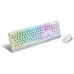 MSI Vigor GK30 Combo White teclado USB QWERTY Portugués Blanco