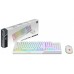 MSI Vigor GK30 Combo White teclado USB QWERTY Portugués Blanco