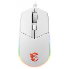 MSI CLUTCH GM11 WHITE ratón Ambidextro USB tipo A Óptico 5000 DPI