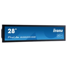 iiyama S2820HSB-B1 pantalla de señalización 71,1 cm (28") LCD Pantalla plana para señalización digital Negro