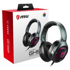 MSI Immerse GH50 Auriculares Alámbrico Diadema Juego Negro