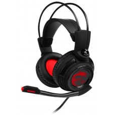 MSI DS502 Auriculares Diadema Negro, Rojo