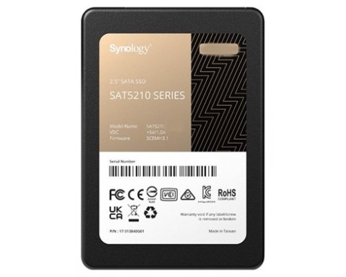 Synology SAT5210-480G SSD SATA de 2,5"