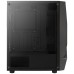 CAJA ATX SEMITORRE AEROCOOL SCAPE BLACK V1 FRONTAL CON LINEA ARGB INCLUYE 1 VENTILADOR ARGB 120mm TRASERO LATERAL CRISTALTEMPLADO COMPLETO SIN FUENTE