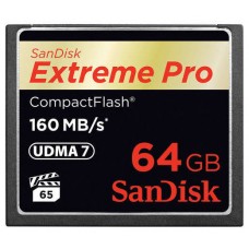 Sandisk 64GB Extreme Pro CF 160MB/s memoria flash CompactFlash