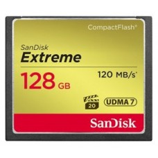 SanDisk CF Extreme 128GB memoria flash CompactFlash