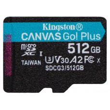 Kingston Technology Canvas Go! Plus memoria flash 512 GB MicroSD Clase 10 UHS-I