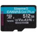 Kingston Technology Canvas Go! Plus memoria flash 512 GB MicroSD Clase 10 UHS-I