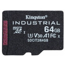 Kingston Technology Industrial 64 GB MicroSDXC UHS-I Clase 10