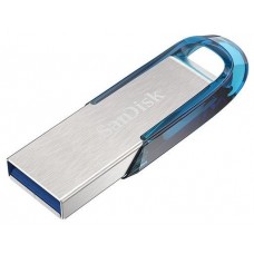 Sandisk Ultra Flair unidad flash USB 64 GB USB tipo A 3.2 Gen 1 (3.1 Gen 1) Azul, Plata