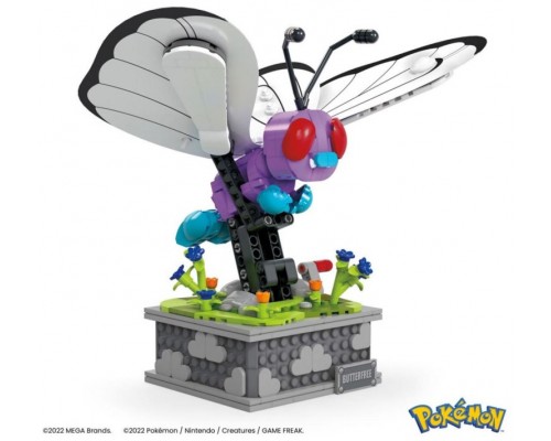 Figura mattel mega construx motion pokemon