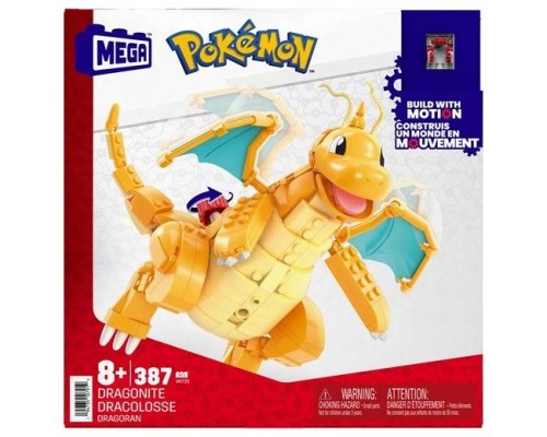 Figura mattel mega construx pokemon dragonite