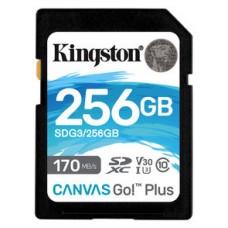 Kingston Technology Canvas Go! Plus memoria flash 256 GB SD Clase 10 UHS-I