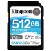 Kingston Technology Canvas Go! Plus memoria flash 512 GB SD Clase 10 UHS-I