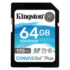 Kingston Technology Canvas Go! Plus memoria flash 64 GB SD UHS-I Clase 10